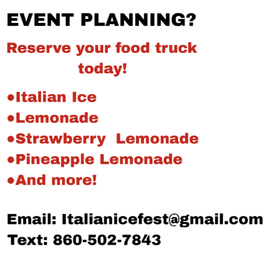 Anthony's Italian Ice Postcard Back - Italian Ice Food Truck